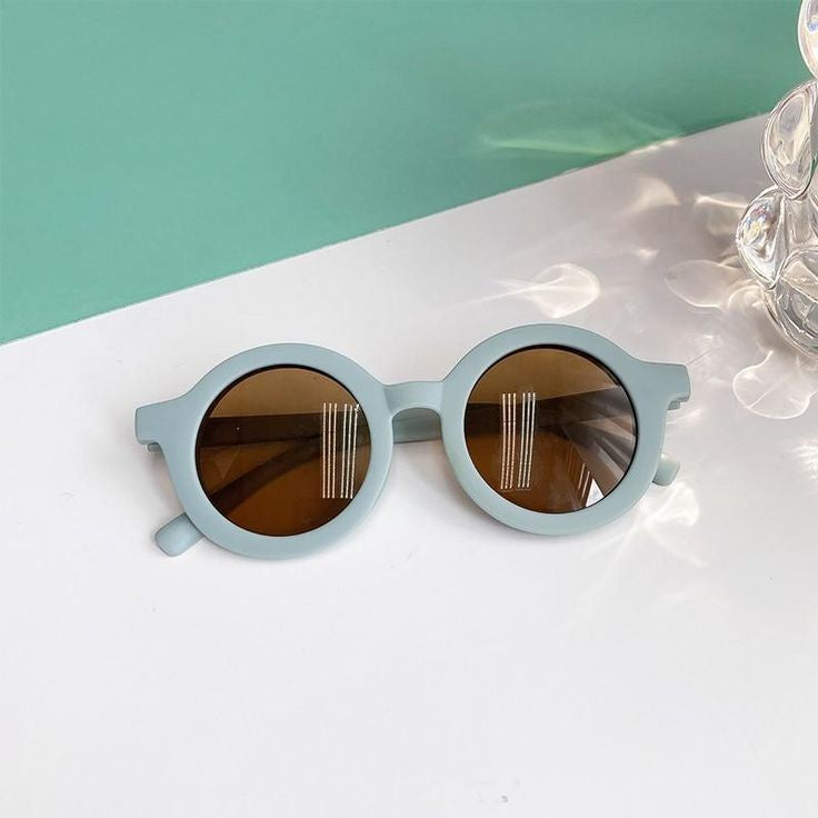 Light blue sunglasses best sale