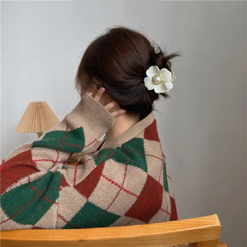Flower Hair Claw