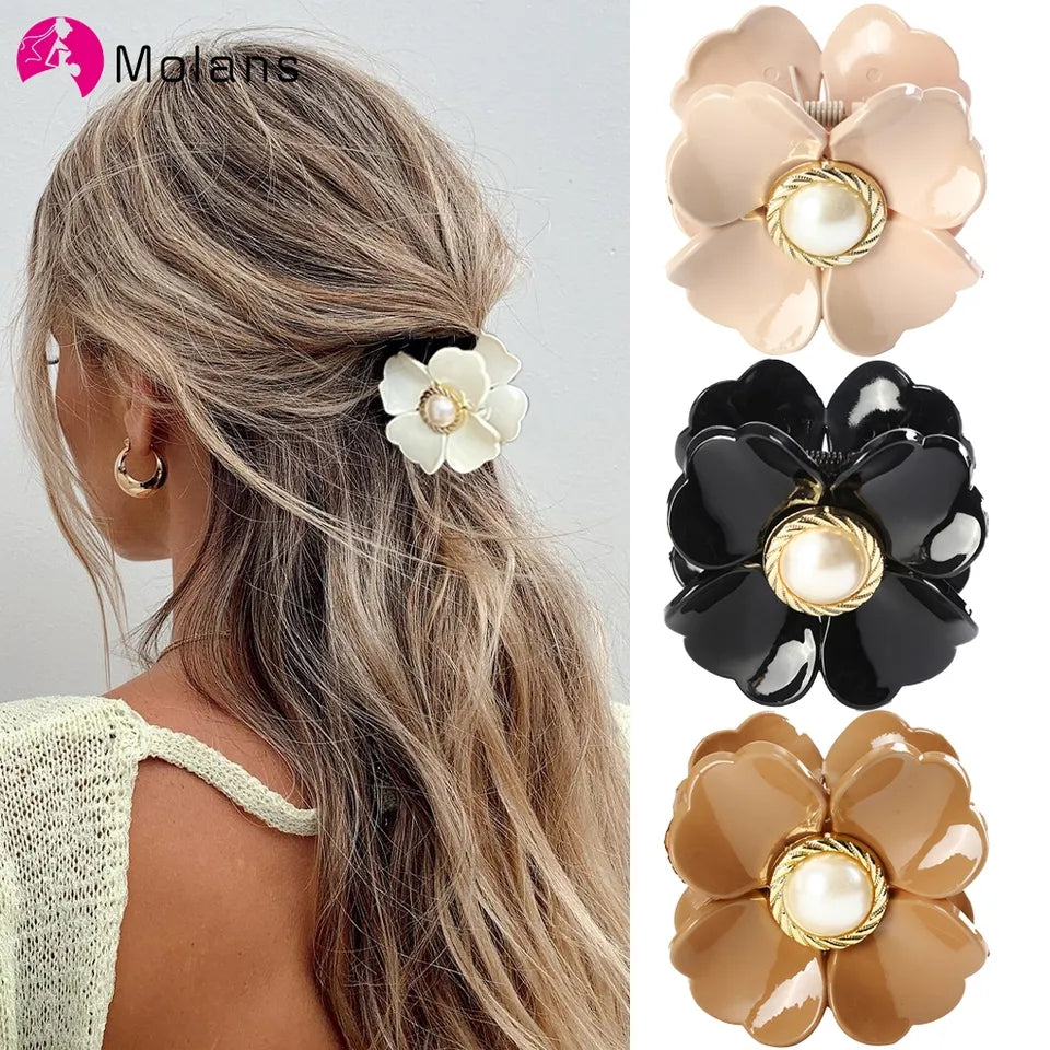 Flower Hair Claw