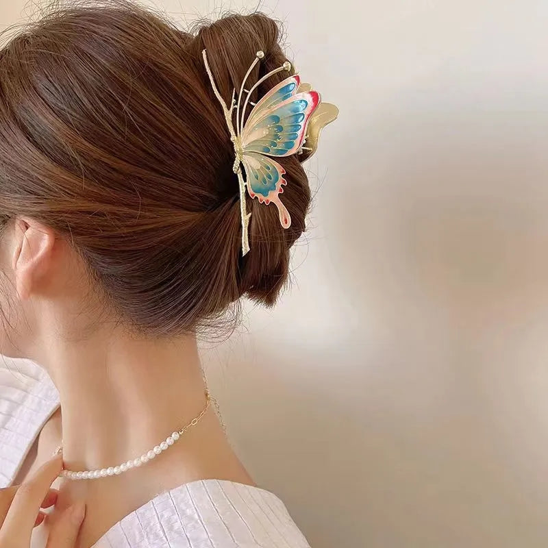 Butterfly Hair Claw
