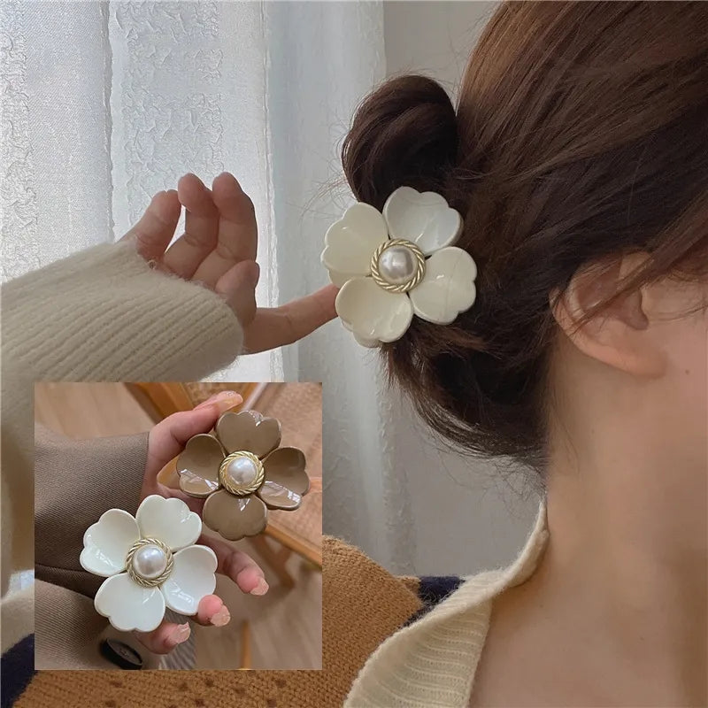 Flower Hair Claw