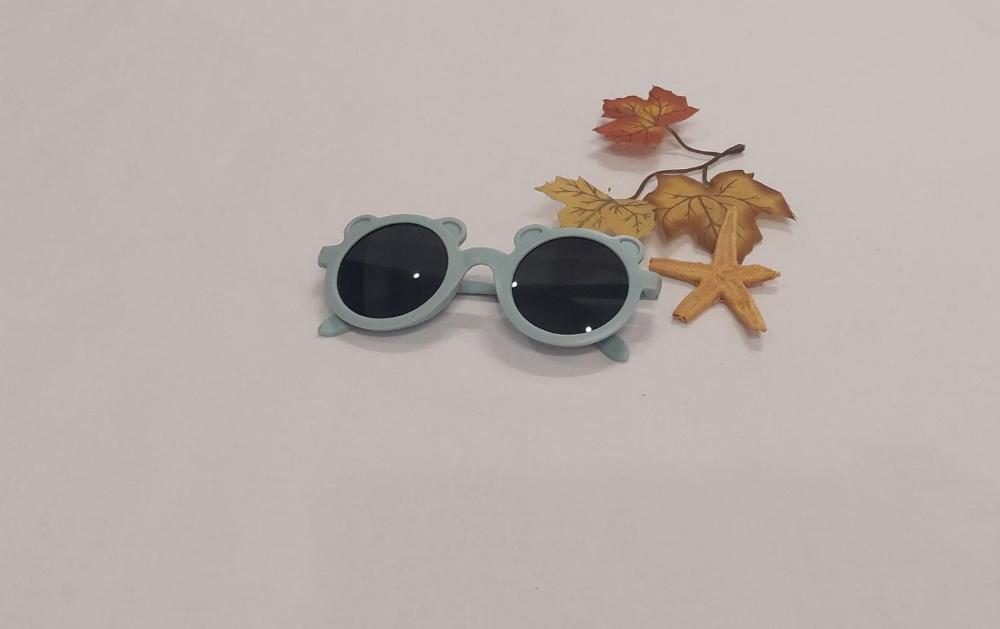 Light Blue Bear Glasses