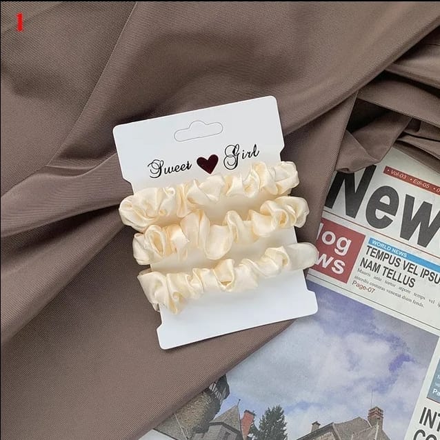 Silk Organza Scrunches