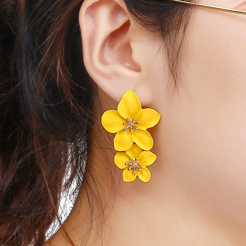 Flower Stud Earrings