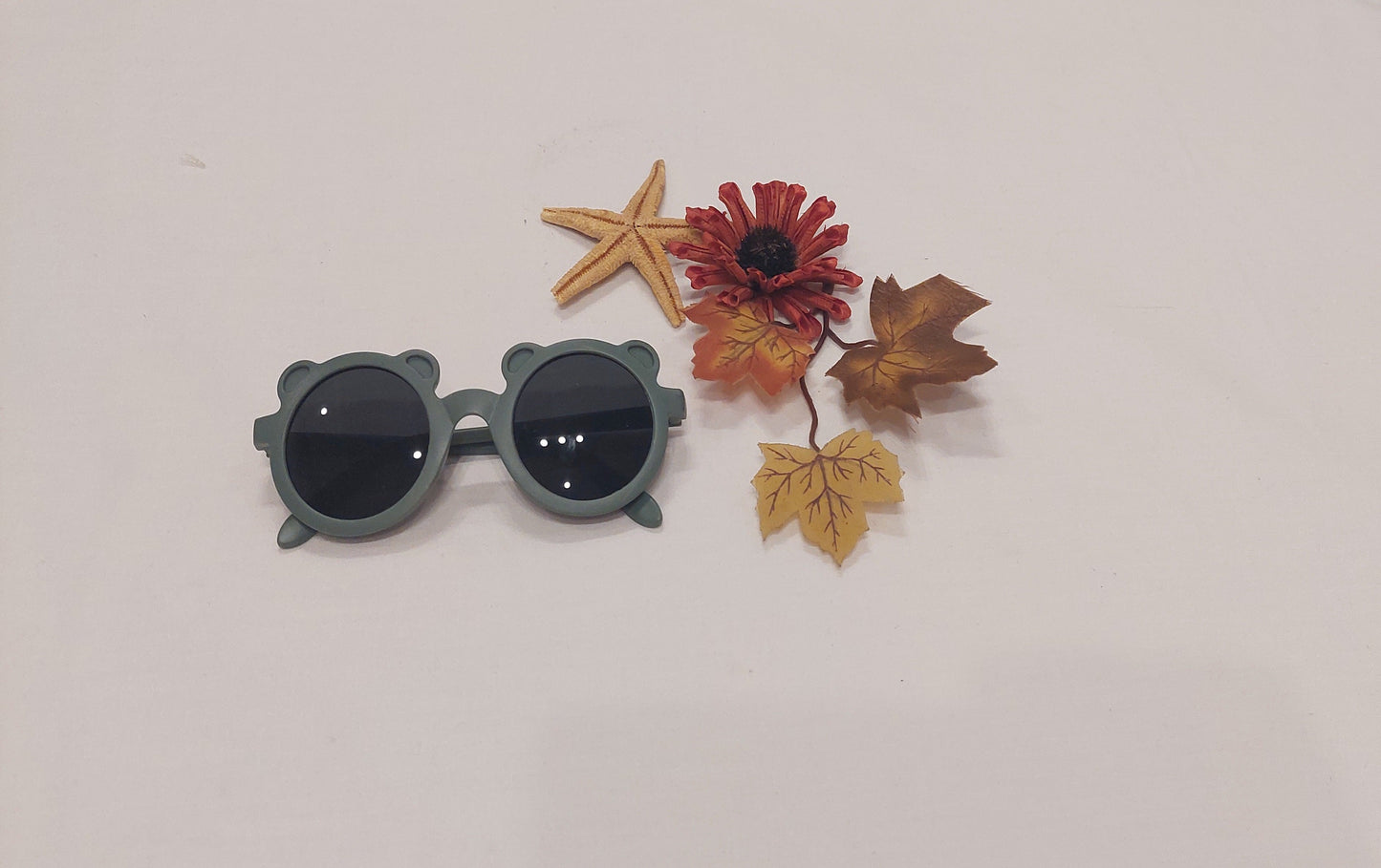 Dark Green Glasses