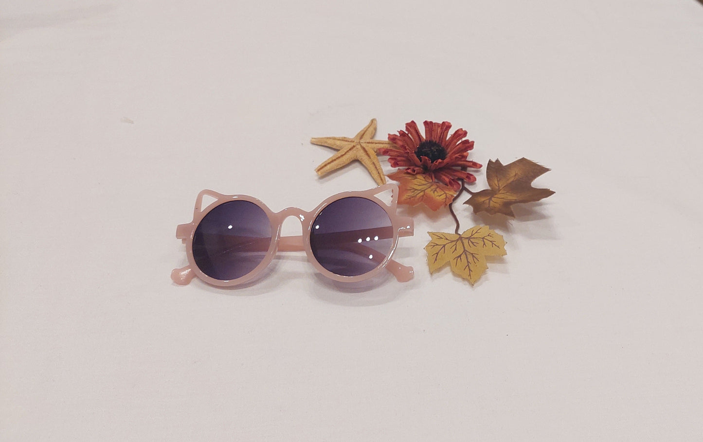 Dark Pink Glasses