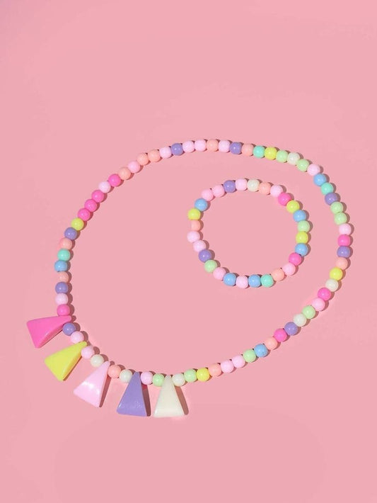 Necklace and Bracelet Set