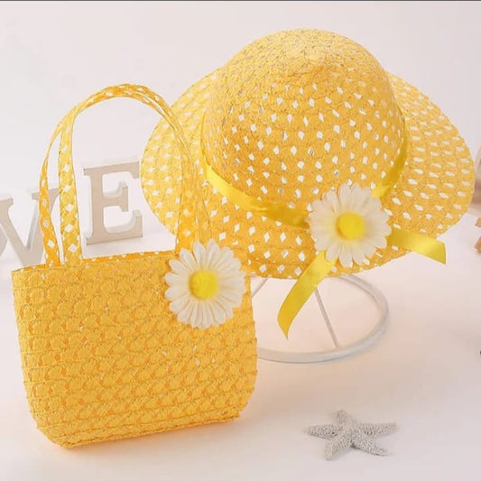 Yellow Hat and Bag