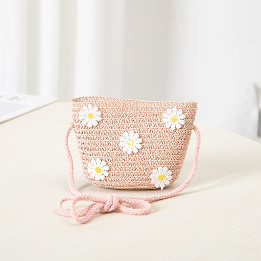 Pink Bag with Flowers