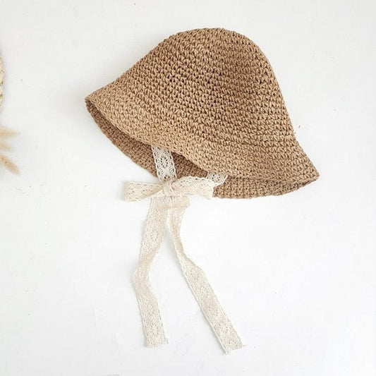 Brown Beach Hat